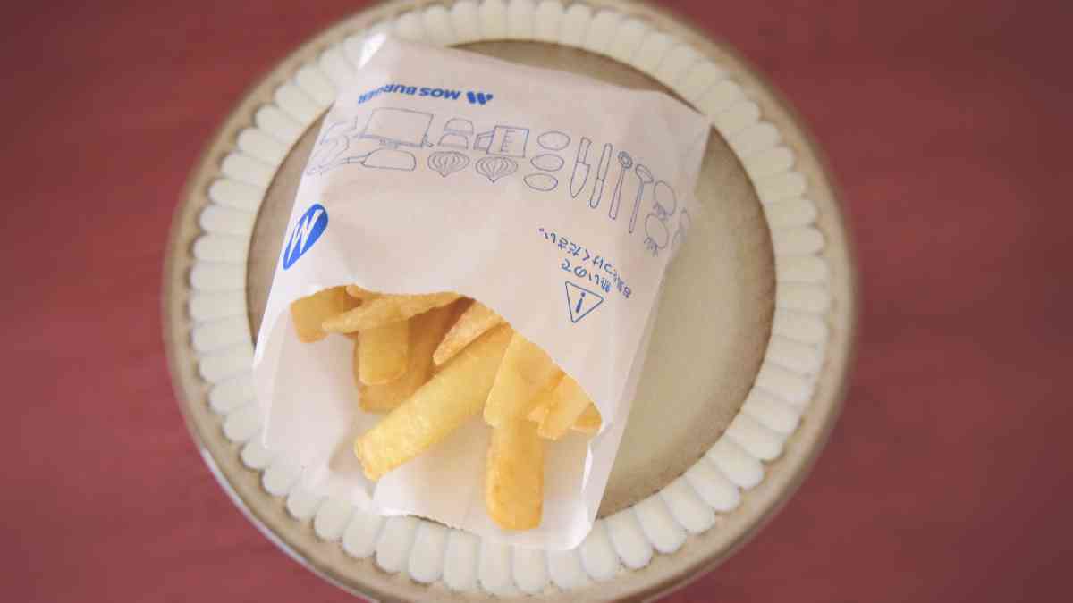 モスバーガー「フレンチフライポテトMサイズ」