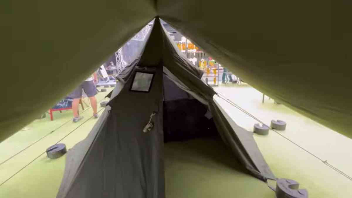 YouTuberのhurricane_camp / ハリケーンキャンプさんがワークマンの「高撥水TCピラミッドシェルター」を紹介